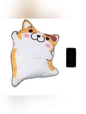 NWT  Dancing Corgi Squishmallow Pillow Huge MulticolorOriginal Closed Packaging